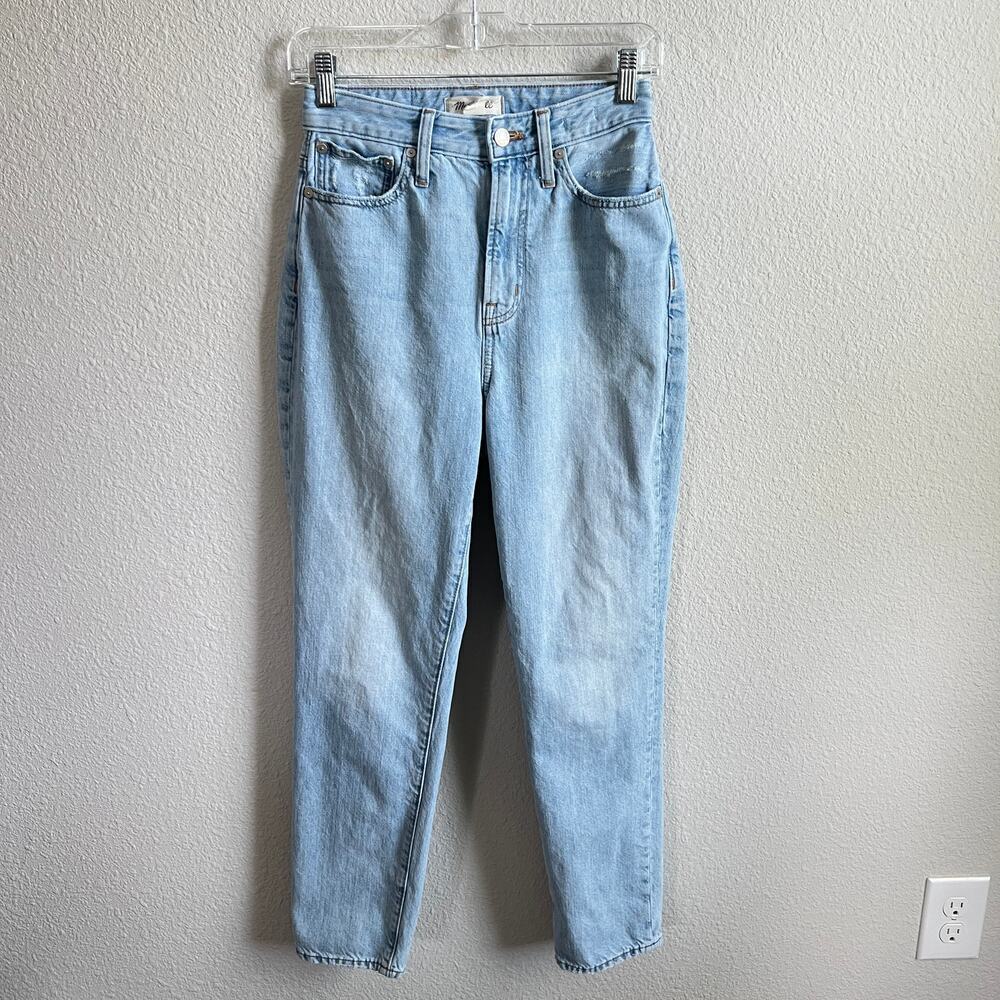 Madewell Curvy Perfect Vintage High Rise Jean Women's 24 Fitzgerald Light Wash